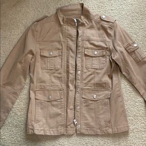 NWOT Kenzie Tan Utility Jacket S